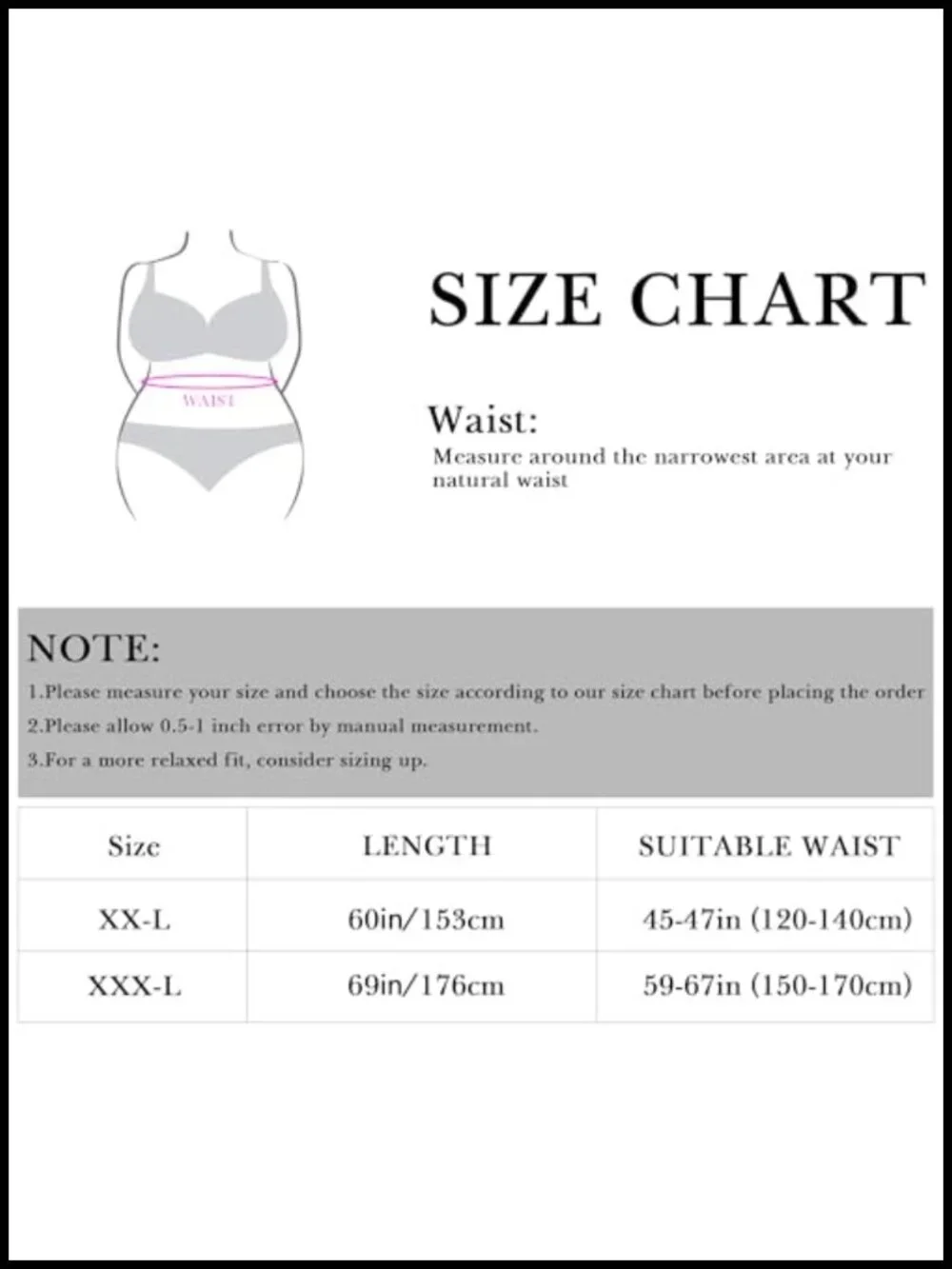 Plus Size Gold Metal Chain Belt, Chunky Body Waist Accessories, Adjustable